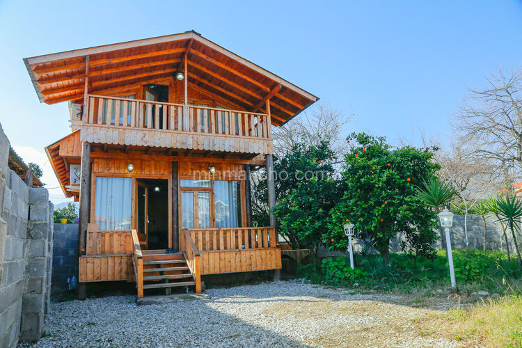 کلبه دوخواب چوبی آریسا در رامسر