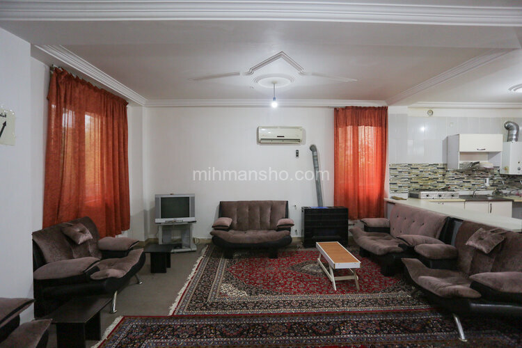 واحد 9 دوخواب در طبقه همکف ویلا در ماسال