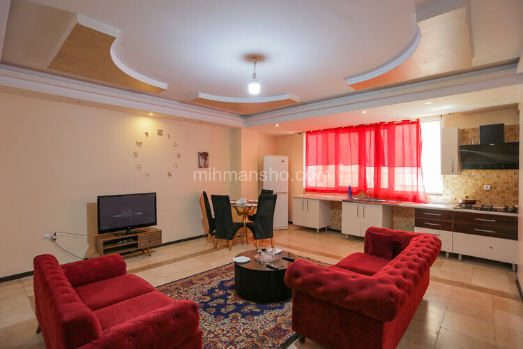 آپارتمان مبله طبقه دوم در باغ فیض