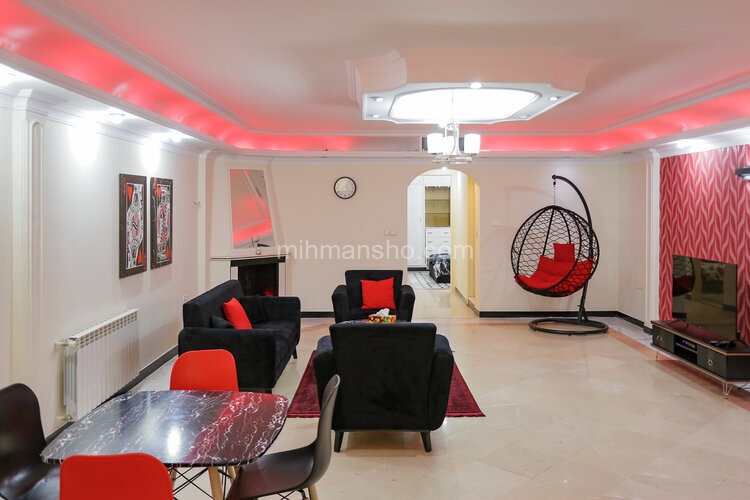 آپارتمان مبله دو خواب2 کوادروم در پیروزی