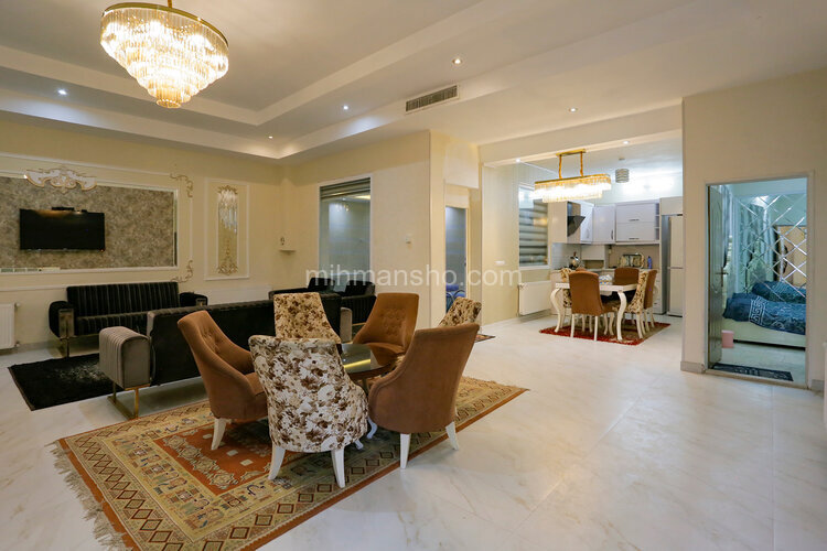 باغ ویلا دو خواب مبله استخردار در مشهد