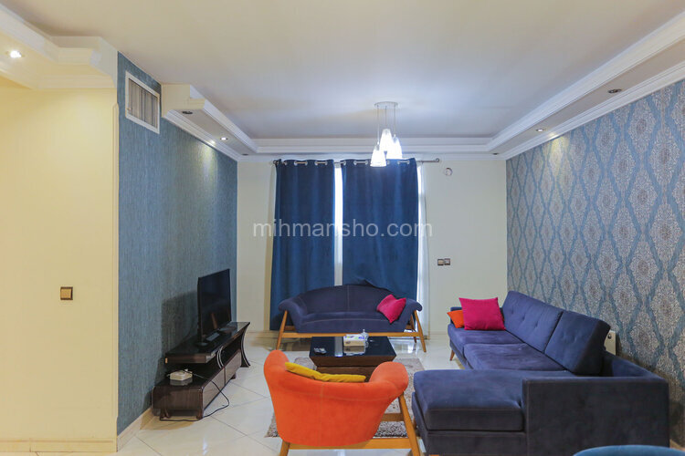 آپارتمان مبله دو خواب در مرزداران