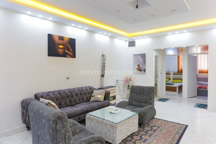 آپارتمان مبله دوخواب پروین 3 در تهرانپارس