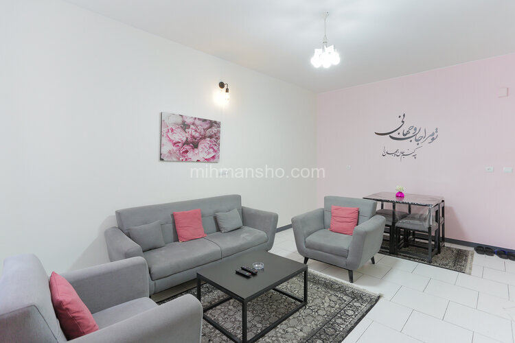 آپارتمان مبله دوخواب کوروش مال 3 در ستاری