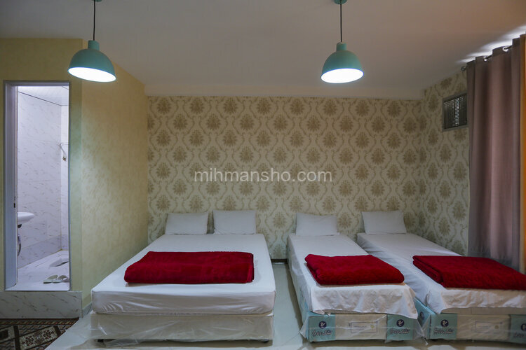 اتاق 4 نفره در هاستل تهران