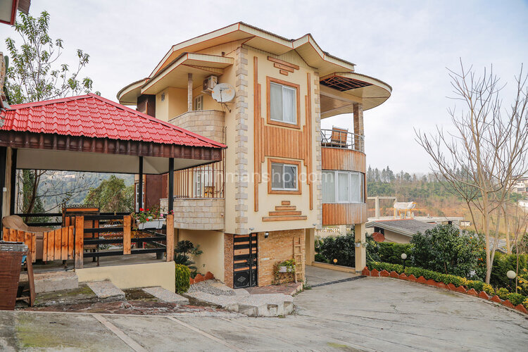 ویلا دوبلکس دو خواب رامسر کتالم | نمای ویلا