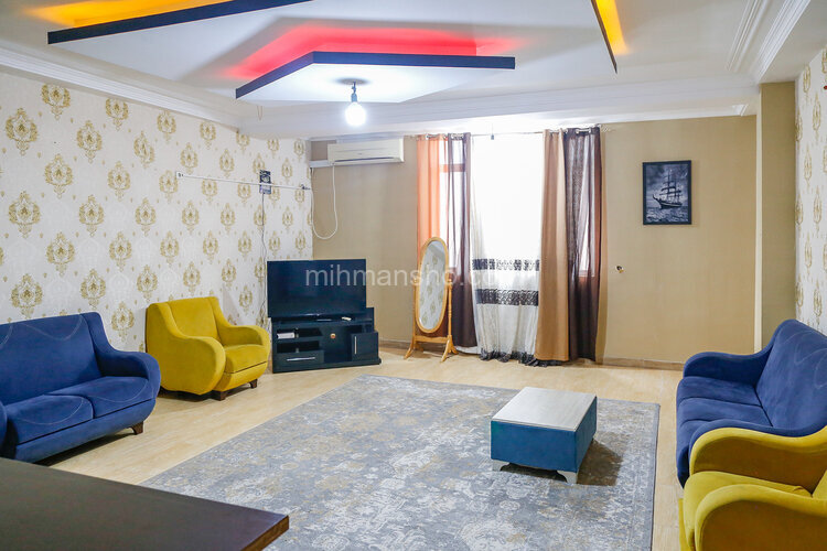 آپارتمان مبله دوخواب 7  امید یک در قشم