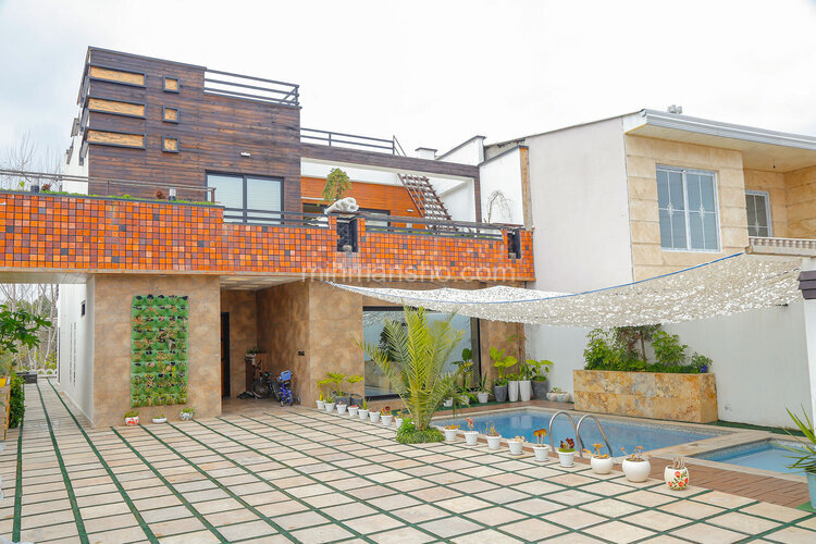 ویلای چهارخواب Vip استخر جکوزی دار در محمودآباد