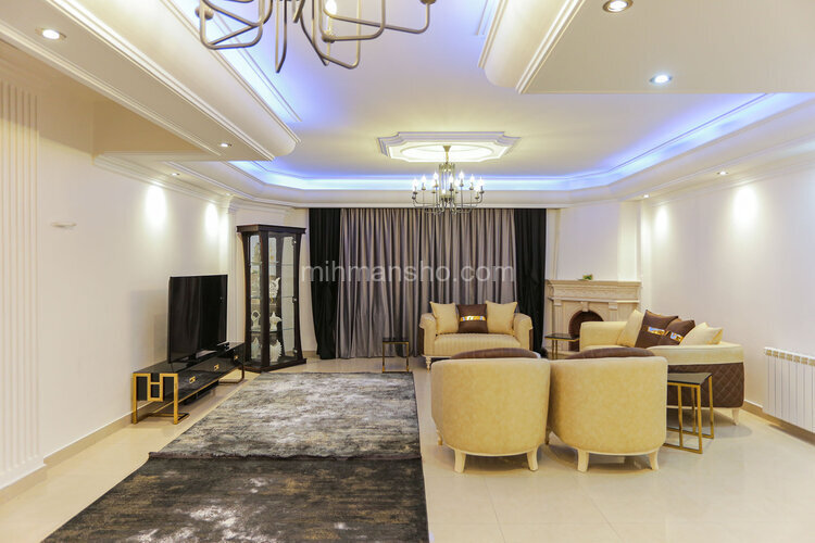 آپارتمان دوبلکس سه خواب در محمودیه | پذیرائی