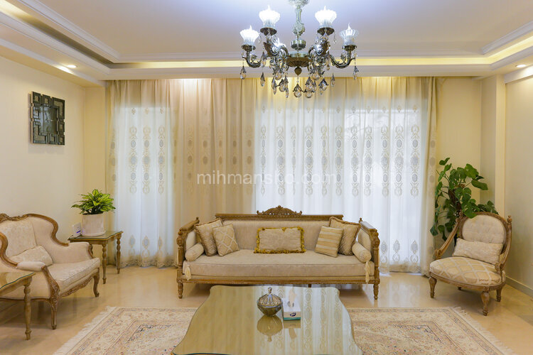 آپارتمان مبله سه خواب لوکس کلاسیک 1 در الهیه