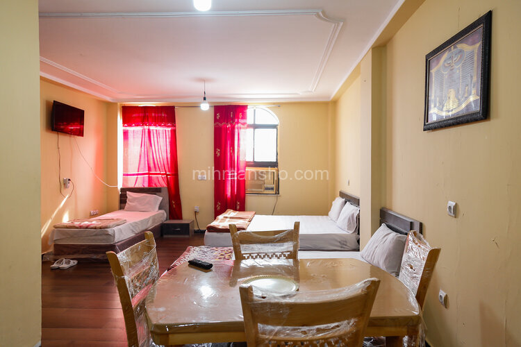 واحد تکخواب 301 در میهمانپذیر قشم