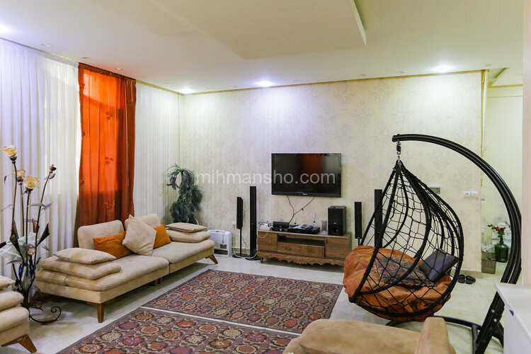 آپارتمان دوخواب شمالی  2 در جنت آباد شمالی