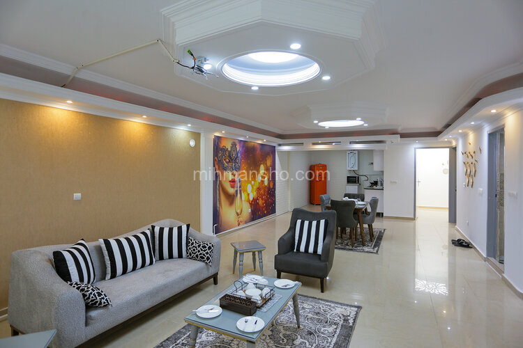 آپارتمان مبله دو خواب وحدت 2 در اشرفی اصفهانی