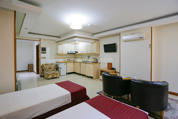 اتاق (4نفره) در هتل آپارتمان در مشهد