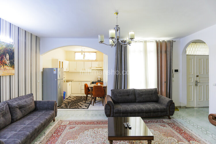 آپارتمان مبله دوخواب واحد 9 در پاسداران