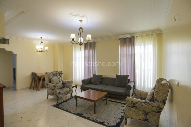 آپارتمان مبله دو خواب در شهرک غرب