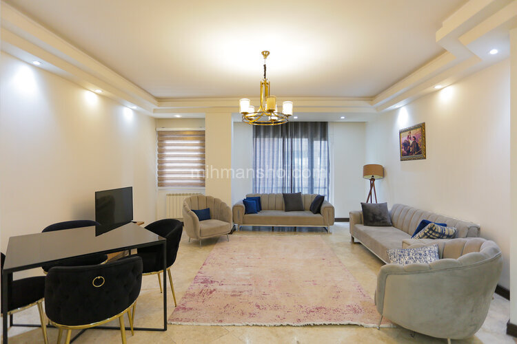 آپارتمان مبله 110 متری  دوخواب 9 در قلندری شمالی