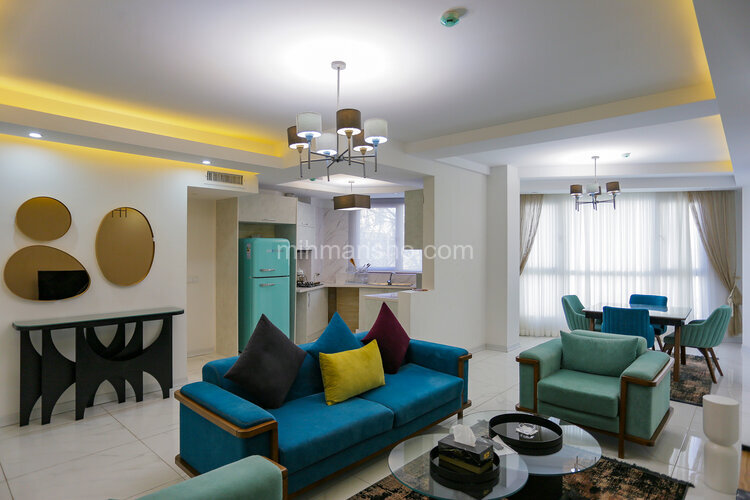 آپارتمان دو خواب مبله اکبری در طرشت