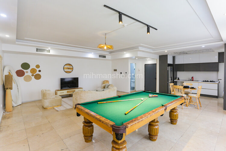 آپارتمان مبله دوخواب مراکشی ساحل 1 در جنت آباد شمالی