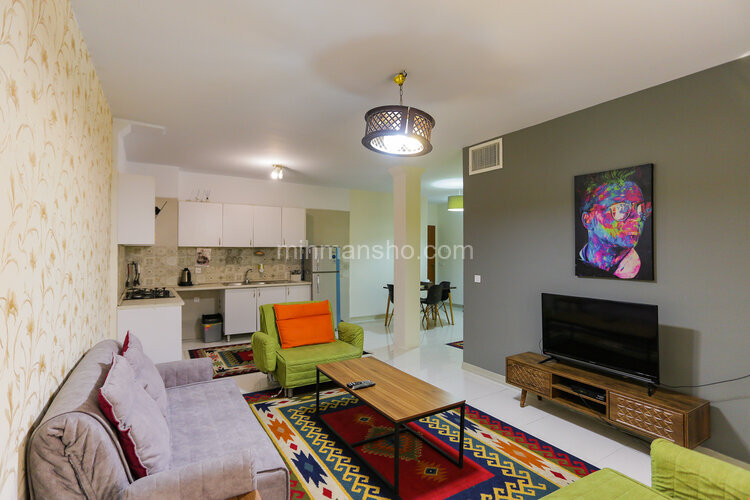 آپارتمان مبله دوخواب جنوبی در شهرک غرب