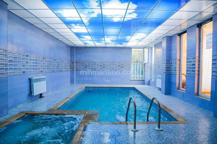 ویلا سه خواب استخرآبگرم در رامسر | استخر آبگرم سرپوشیده