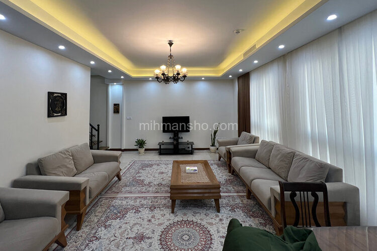 آپارتمان دوبلکس مبله در پاسداران