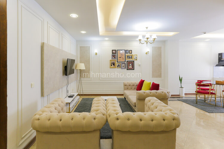 آپارتمان یک خوابه تیپ نئوکلاسیک 3 ویژه در میرداماد