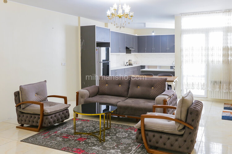 آپارتمان مبله دوخواب بهار 1 در جنت آباد