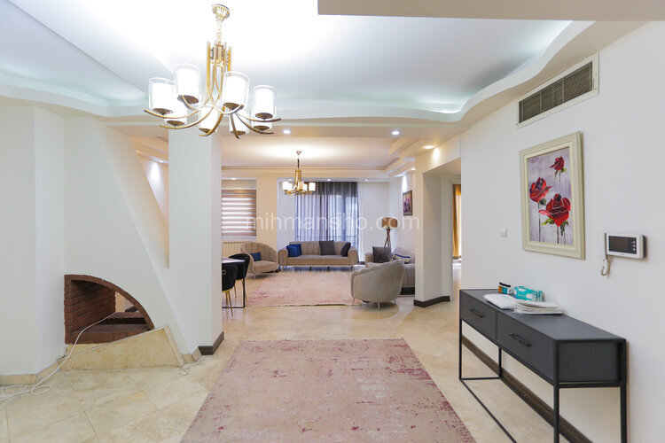 آپارتمان مبله 110 متری  دوخواب 9 در قلندری شمالی