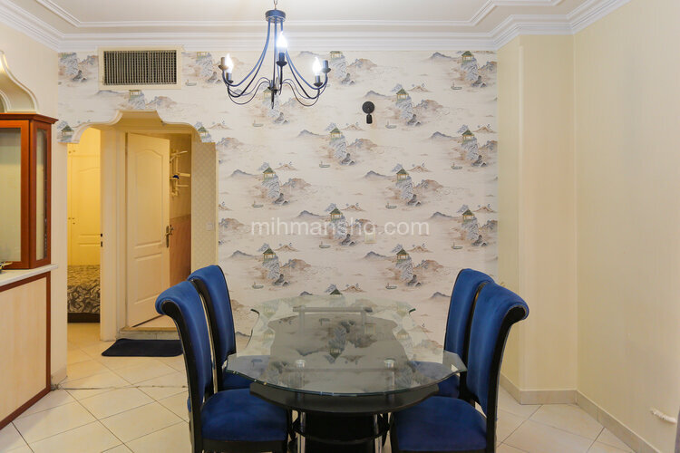 آپارتمان مبله دوخواب واحد 7 در شهرک غرب