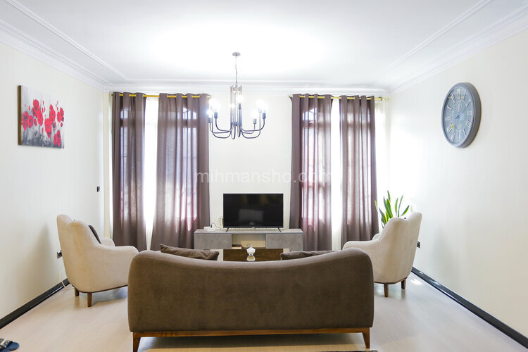 آپارتمان دوخواب مبله اشرفی اصفهانی کد (03)