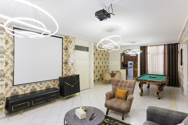 آپارتمان مبله دو خواب در سازمان برنامه 4 با بیلیارد و وان