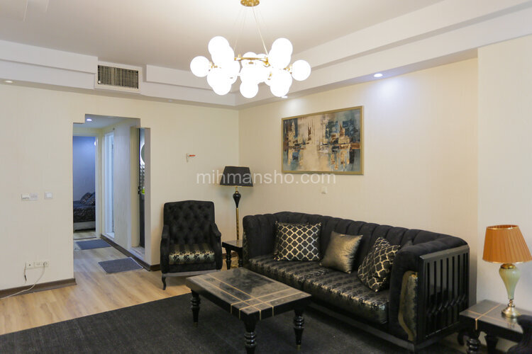 آپارتمان مبله دو خواب جکوزی دار  در فردوس غرب