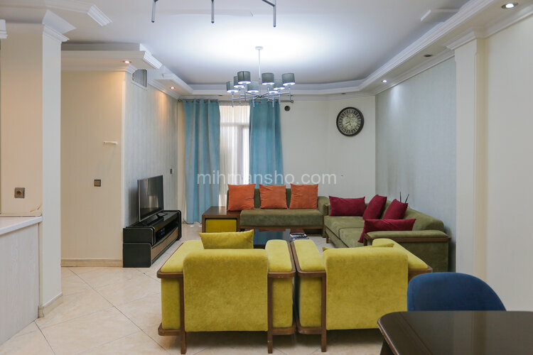 آپارتمان مبله دو خواب در مرزداران