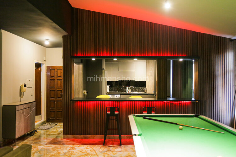 آپارتمان مبله دو خواب جکوزی دار سپیدار 1 در سعادت آباد