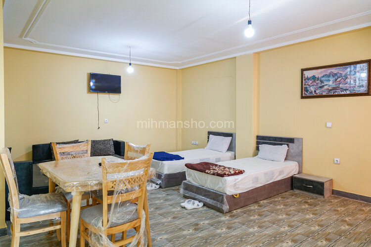 واحد تکخواب 302 در میهمانپذیر قشم