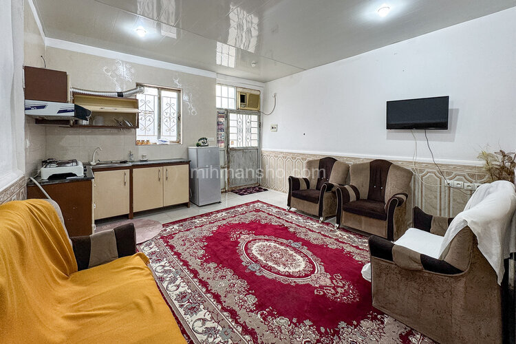 ویلا مبله تک خواب در شهرک نریمان قشم