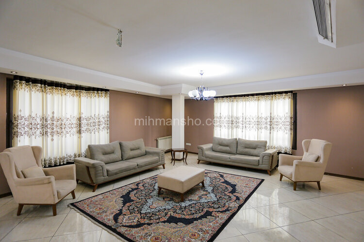 آپارتمان مبله سه خواب واحد 5 در یوسف آباد