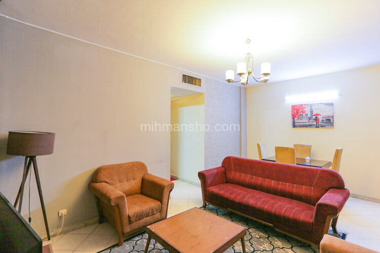 آپارتمان مبله دوخواب واحد 1 در پاسداران