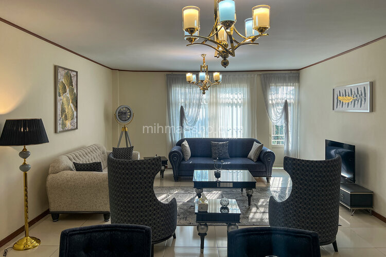 آپارتمان دو خواب مبله در سعادت آباد