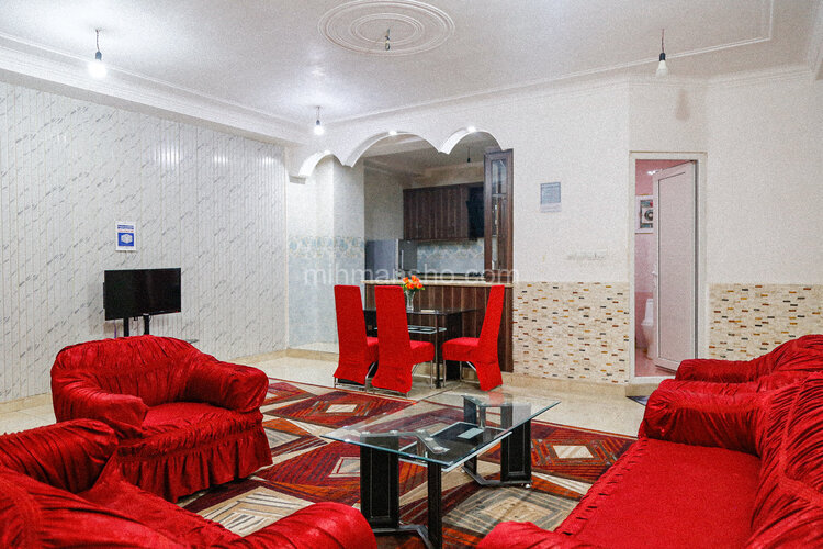 آپارتمان مبله دو خواب 1 در قشم