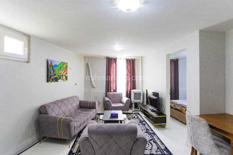 آپارتمان مبله تکخواب 1 در نیاوران