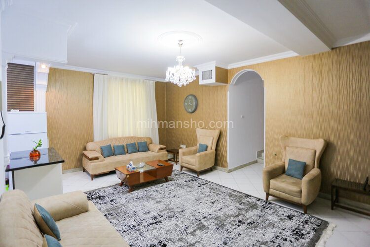 آپارتمان مبله دوخواب نیلوفر در شاهین شمالی