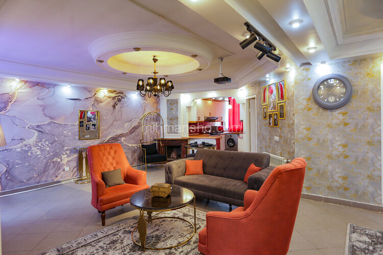 آپارتمان مبله دوخواب لوکس جکوزی دار 2 در سعادت آباد