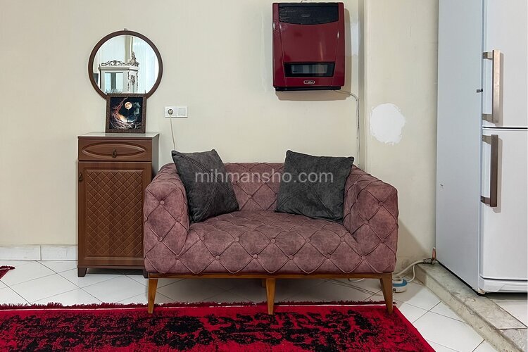 آپارتمان مبله تکخواب اقامتی ثمین در جمهوری