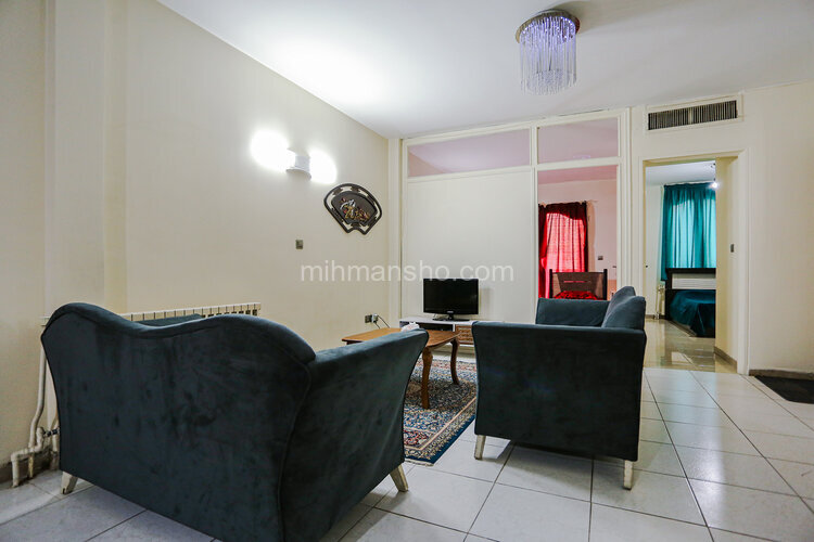 آپارتمان مبله 2 خوابه در فاطمی تهران