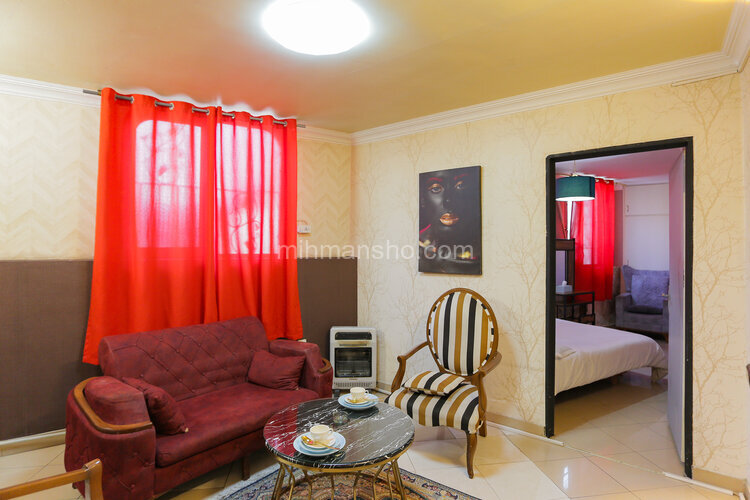 آپارتمان مبله تکخواب ویستوریا روم (1) در ستارخان