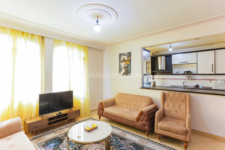 آپارتمان مبله دوخواب 4 در شهرک گلستان