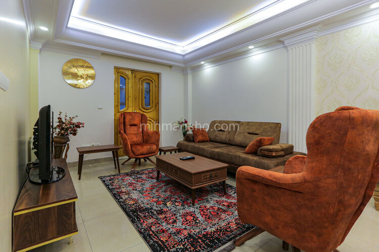 آپارتمان مبله یک خواب در محمودیه | پذیرائی