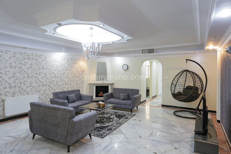 آپارتمان مبله دو خواب 4 کوادروم در پیروزی